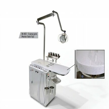 SN-803 – 5 spray guns (Marble Table Top)